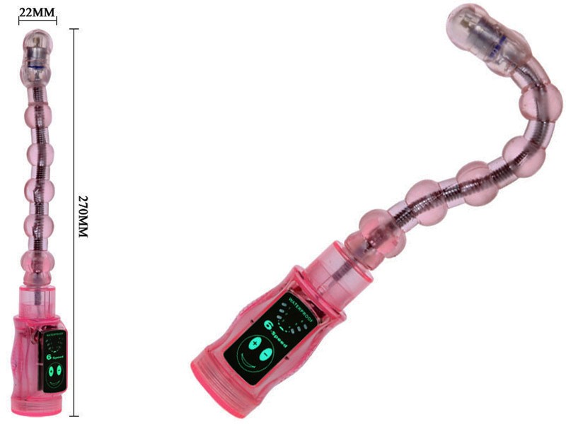Dụng cụ kích thích hậu môn uốn cong Distortion