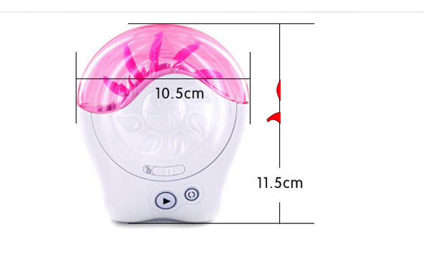 Kích thước của máy liếm âm đạo tự động Sqweel2