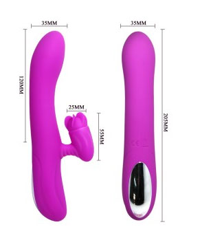 Kích thước dương vật giả kết hợp lưỡi liếm Pretty Love