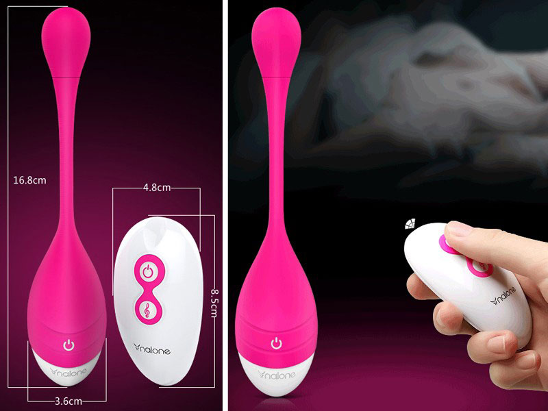 Kích thước trứng rung massage điểm G hai đầu Nalone