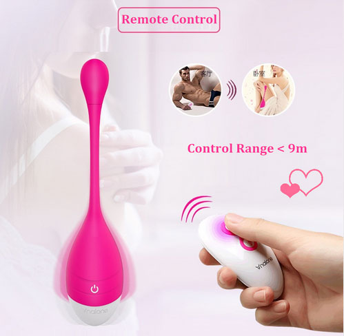 Cục remote điều khiển từ xa trứng rung massage điểm G hai đầu Nalone