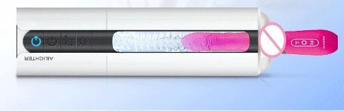 Âm đạo tự động bú mút tỏa nhiệt Ailighter có thể rung thụt