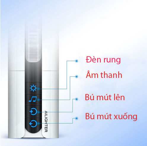 Nút điều khiển âm đạo bú mút tự động tỏa nhiệt Ailighter