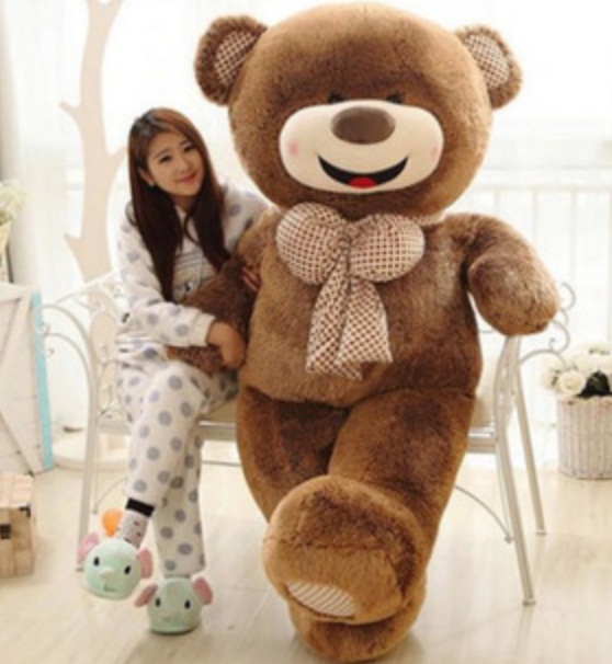 gấu bông mặt cười 1m5