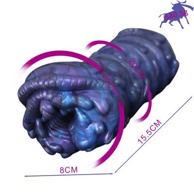 Âm đạo giả cầm tay silicon trần mô phỏng bò rừng siêu chân thực ôm khít cậu nhỏ