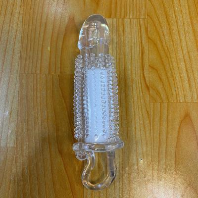 Bao cao su đôn dên gai trong suốt siêu mềm có quay đeo