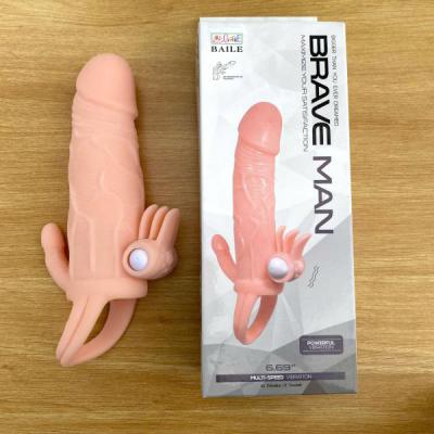 Bao đôn dên có quay đeo Brave man rung nhánh đa điểm kích thích âm vật