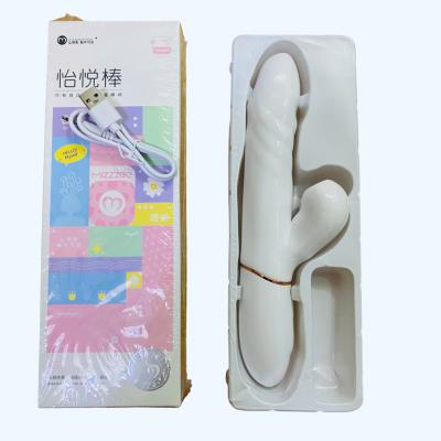 Dương vật giả cầm tay Ankni rung thụt bi xoay kết hợp nhánh hút kích thích điểm G