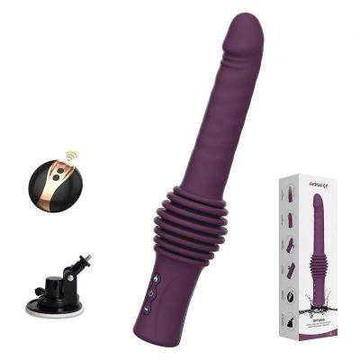 Dương vật giả hít tường đa năng rung thụt làm ấm Indulge Loving World Optimus điều khiển từ xa cao cấp