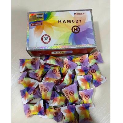 Kẹo sâm ngậm Hamer HAM621 tăng cường dương mẫu mới chính hãng hộp 32 viên