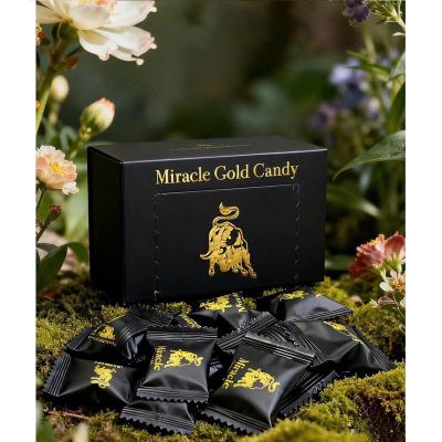 Kẹo sâm ngậm tăng cường dương nam Miracle Gold Candy hàng nhập chính hãng (hộp 30 viên)