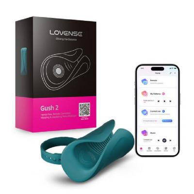 Máy rung mát xa dương vật thông minh Lovense Gush 2 điều khiển từ xa qua app