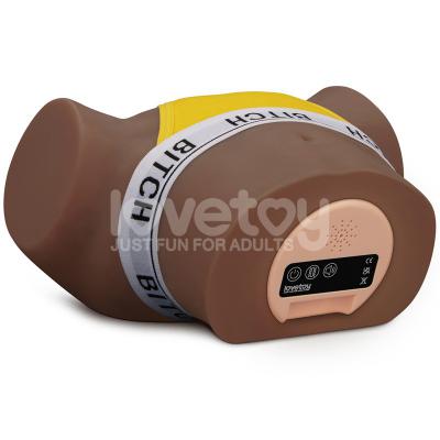 Mông âm đạo giả silicon 3kg rung rên bú hút Lovetoy Streetgirl Black cao cấp