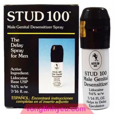 STUD 100 - Thuốc trị xuất tinh sớm kéo dài quan hệ 30 phút 
