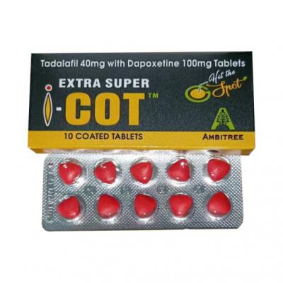 Thuốc Extra Super I-COT chính hãng Ấn Độ Cialis kéo dài thời gian quan hệ và tăng độ cứng khi cương cứng