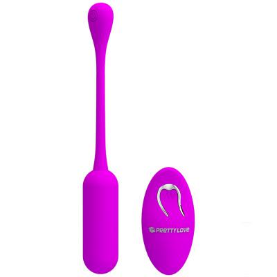 Trứng rung không dây Pretty Love Lechies điều khiển từ xa 12 chế độ siêu mạnh