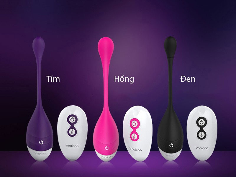 Trứng rung massage điểm G hai đầu Nalone được làm từ chất liệu silicon